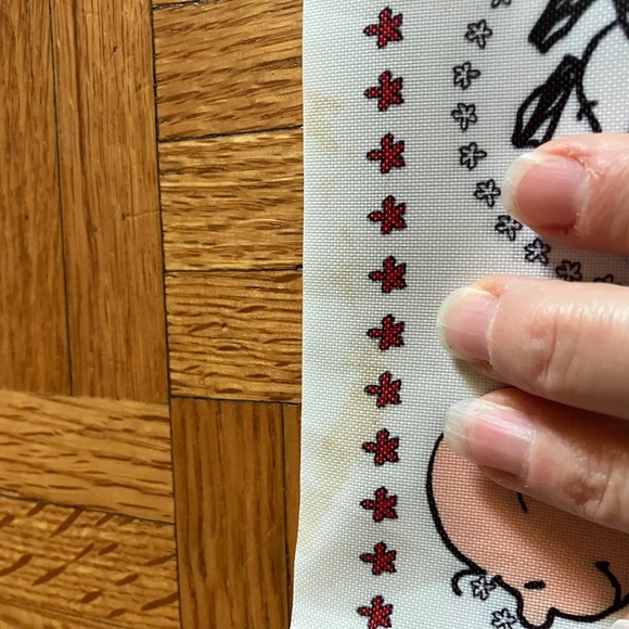 4th of July Snoopy Peanuts Appliqué Flag 28"x40" (Large) - Picture 7 of 7